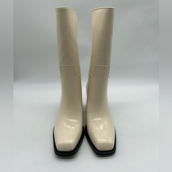 Sarto by Franco Sarto A-Vance Vanilla PU Mid-Calf Boots Size 6.5M, New with Box - Picture 5 of 14